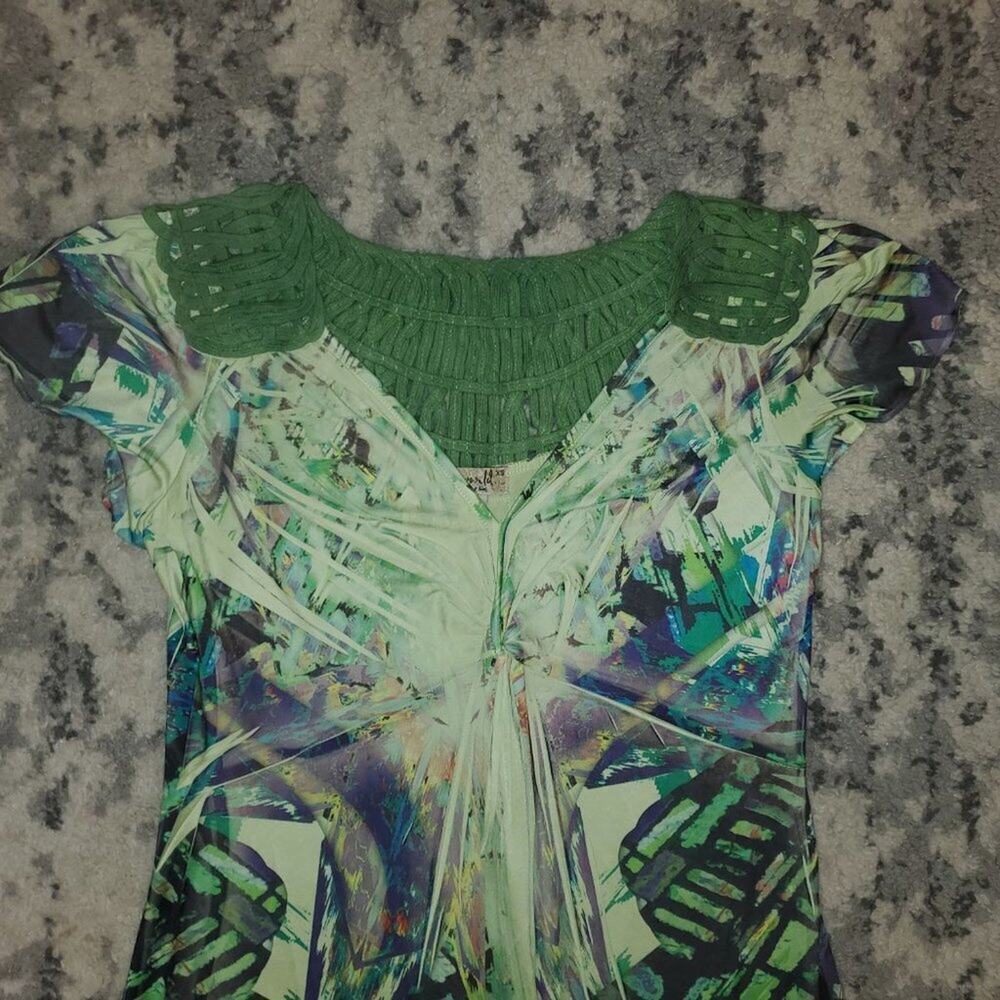 One World Maxi Dress || Forest Green XS like new!